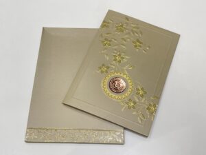 Floral Grace Wedding Invitation Card PRT.12660