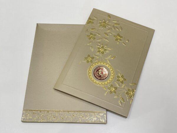 Floral Grace Wedding Invitation Card PRT.12660